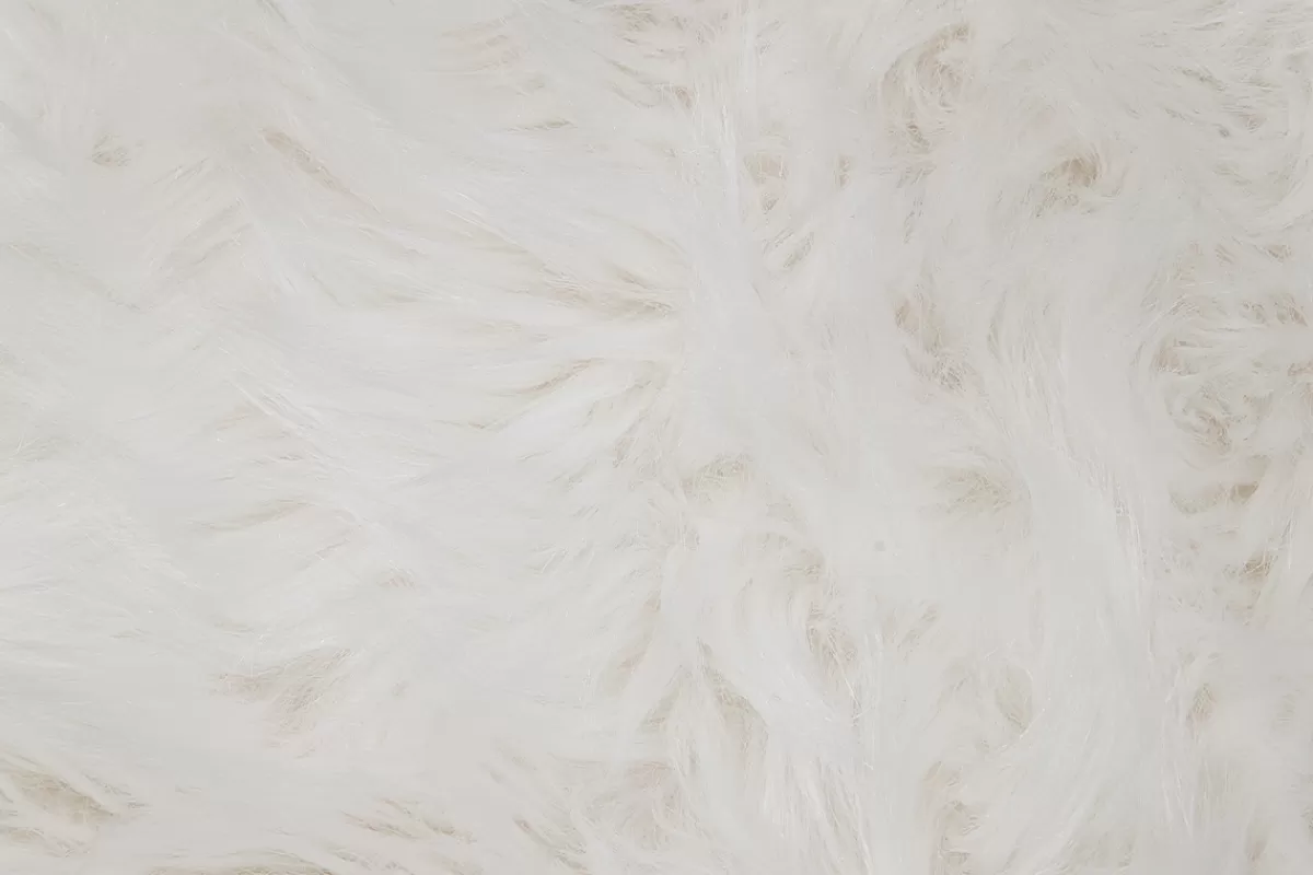 Miliboo Alfombras-Alfombra de cama imitación pelaje blanco 60 x 90 cm MEGEVE (Este producto ya no se comercializa)