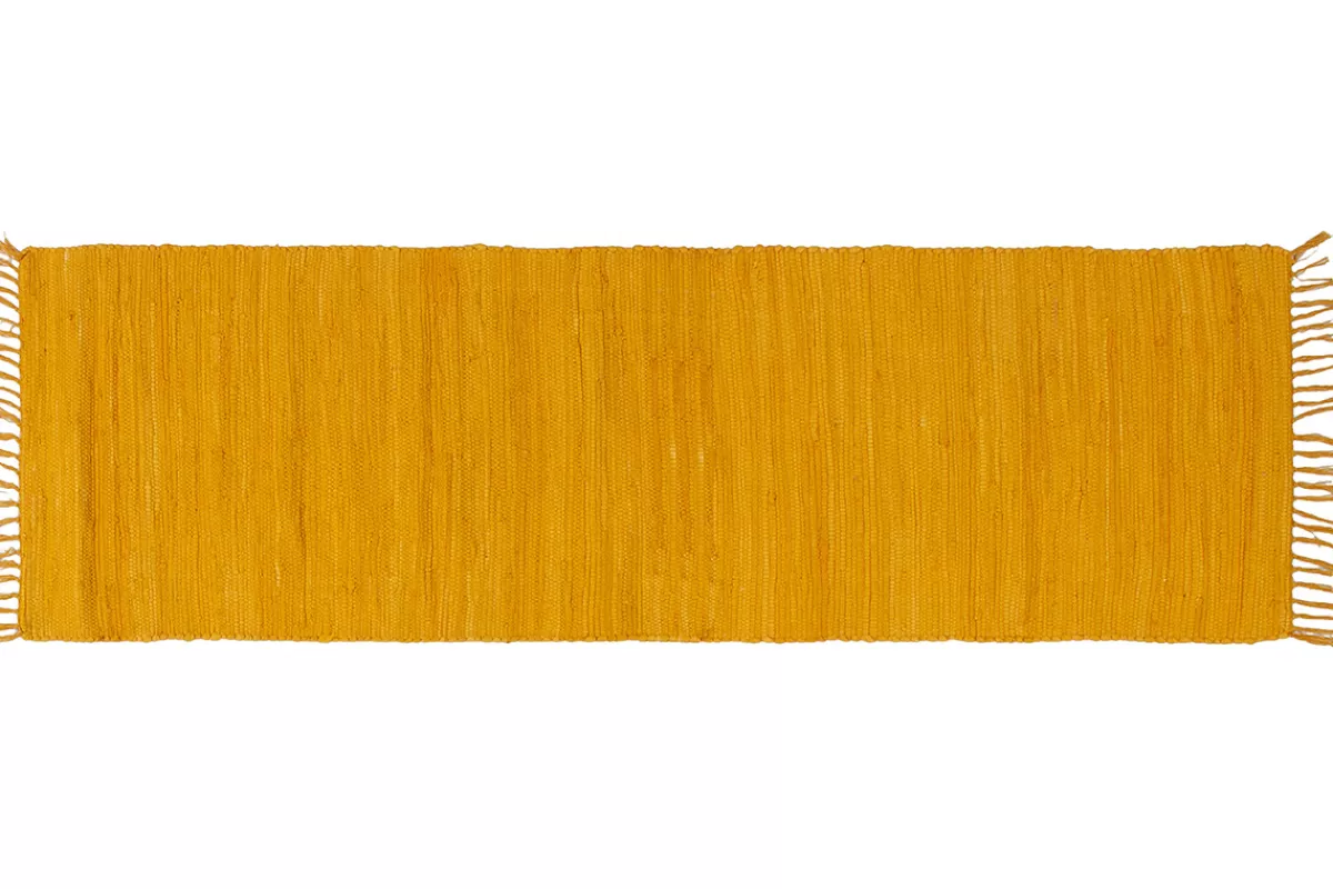 Miliboo Alfombras-Alfombra de pasillo color amarillo comino 60 × 200 cm AUBAGNE