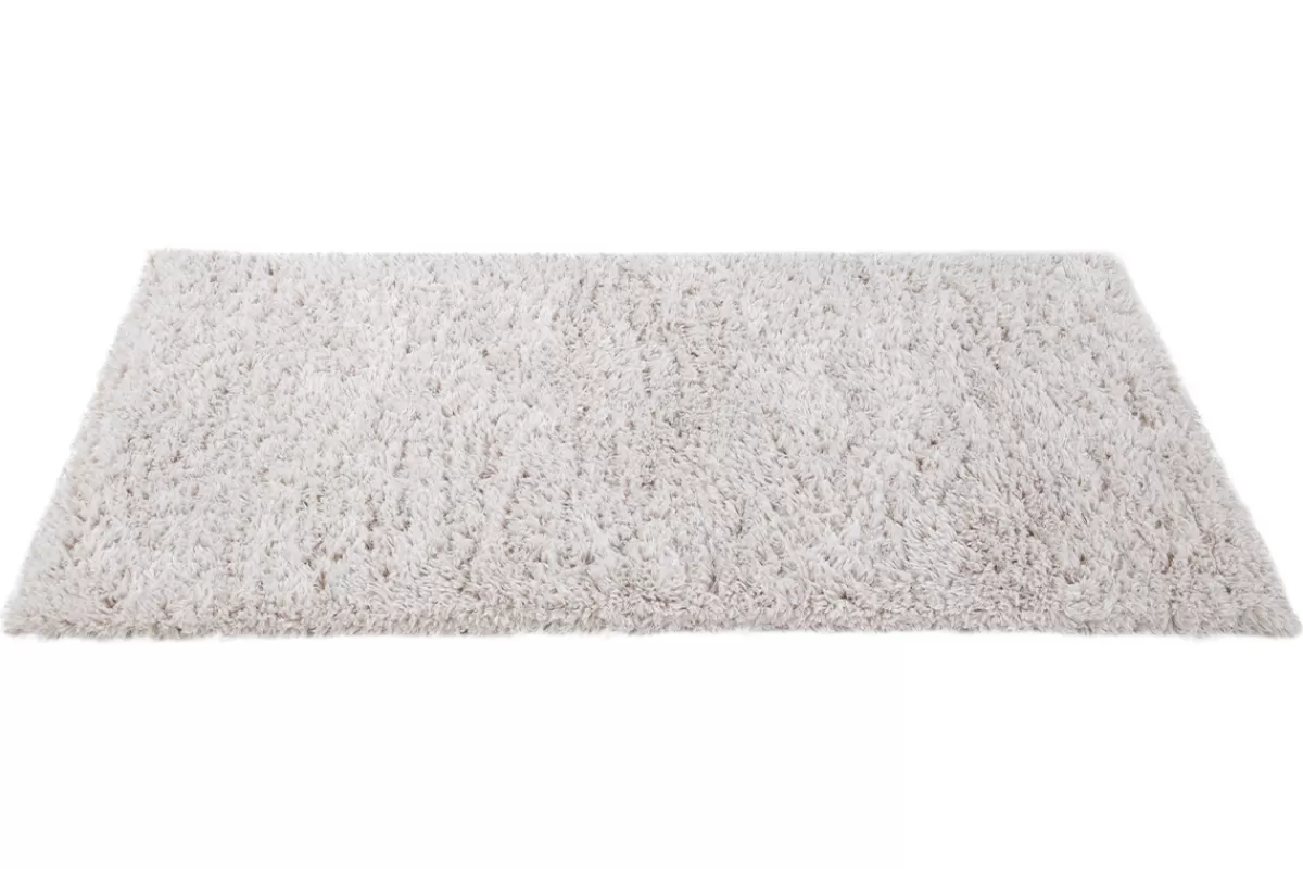 Miliboo Alfombras-Alfombra reciclada de pelo largo color marfil 160 × 230 cm AIMEE