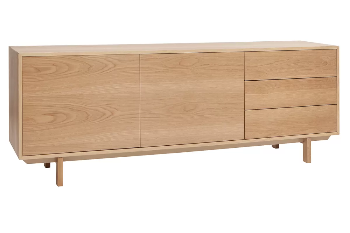 Miliboo Aparadores-Aparador nórdico de madera clara 195 cm SID