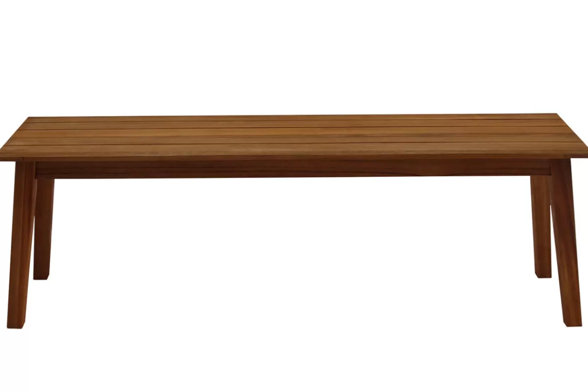 Miliboo Silla De Jardín-Banco de jardín de madera maciza 145 cm CANOPEE