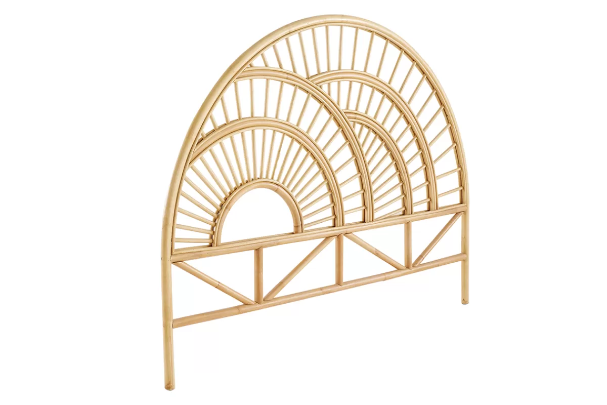 Miliboo Cabecera De Cama-Cabecero de cama de ratán 160 cm SUNNY