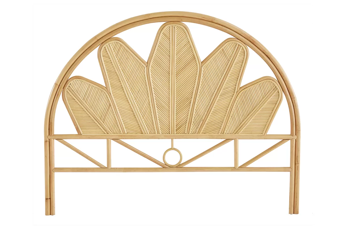 Miliboo Cabecera De Cama-Cabecero de cama de ratán natural 160 cm NALAH