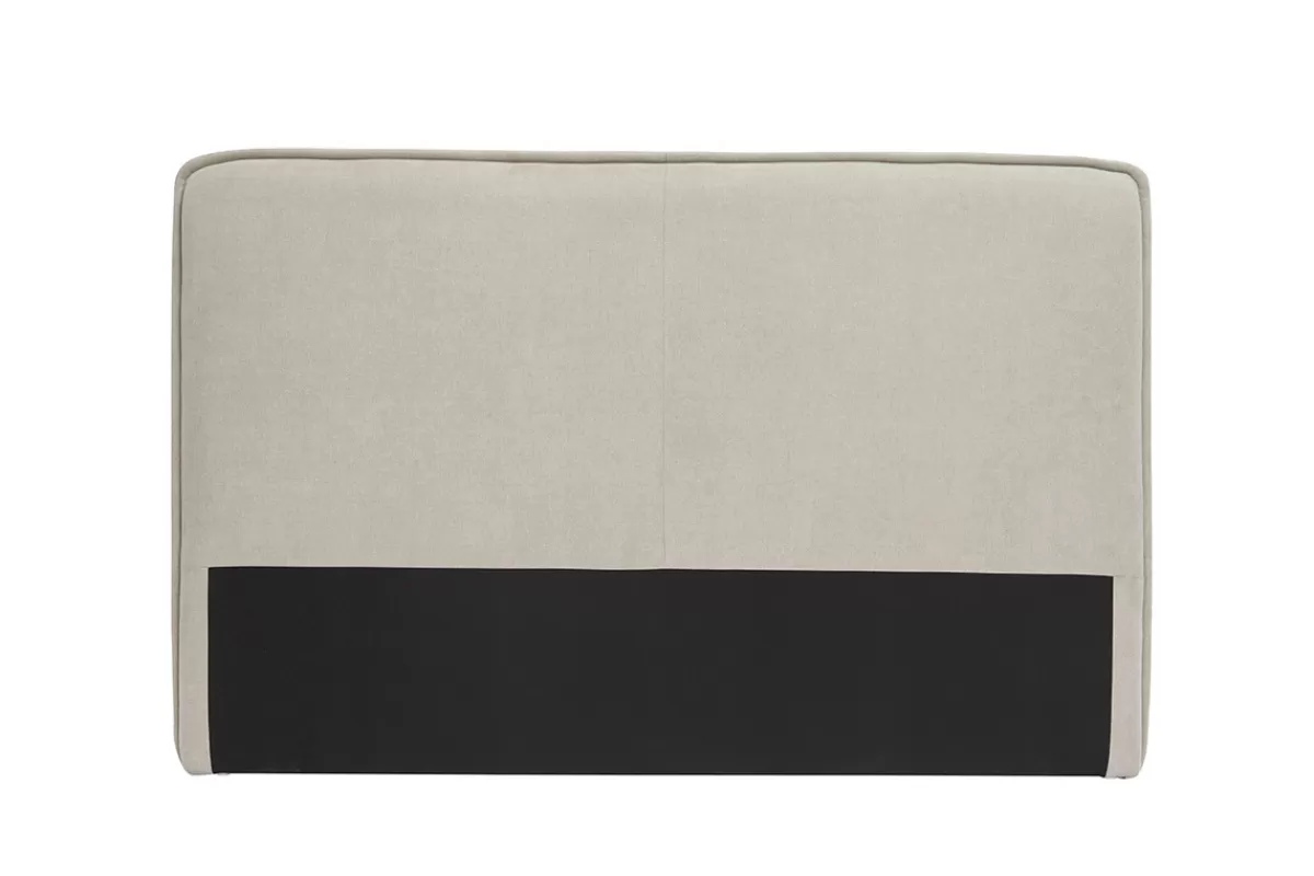 Miliboo Cabecera De Cama-Cabecero de cama de tela efecto aterciopelado natural 175 cm MARCIA