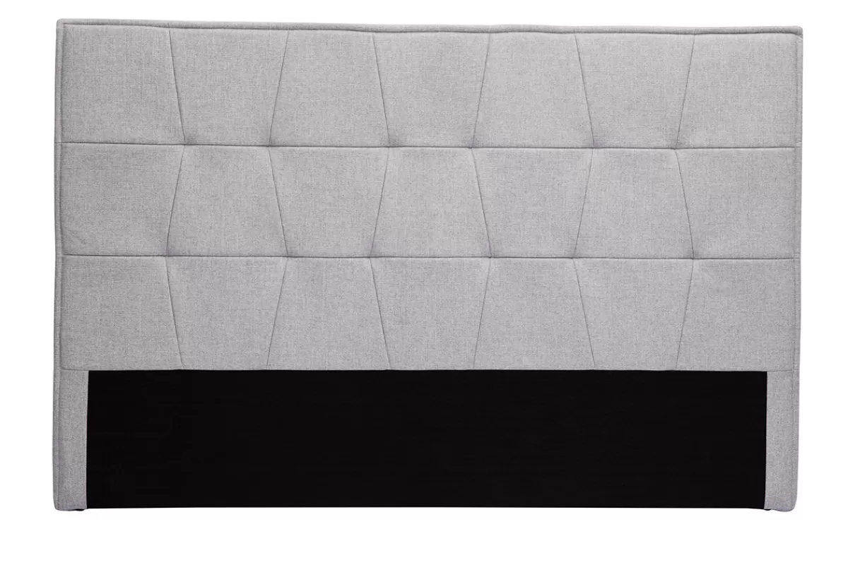 Miliboo Cabecera De Cama-Cabecero de cama de tela gris 170 cm SUKA