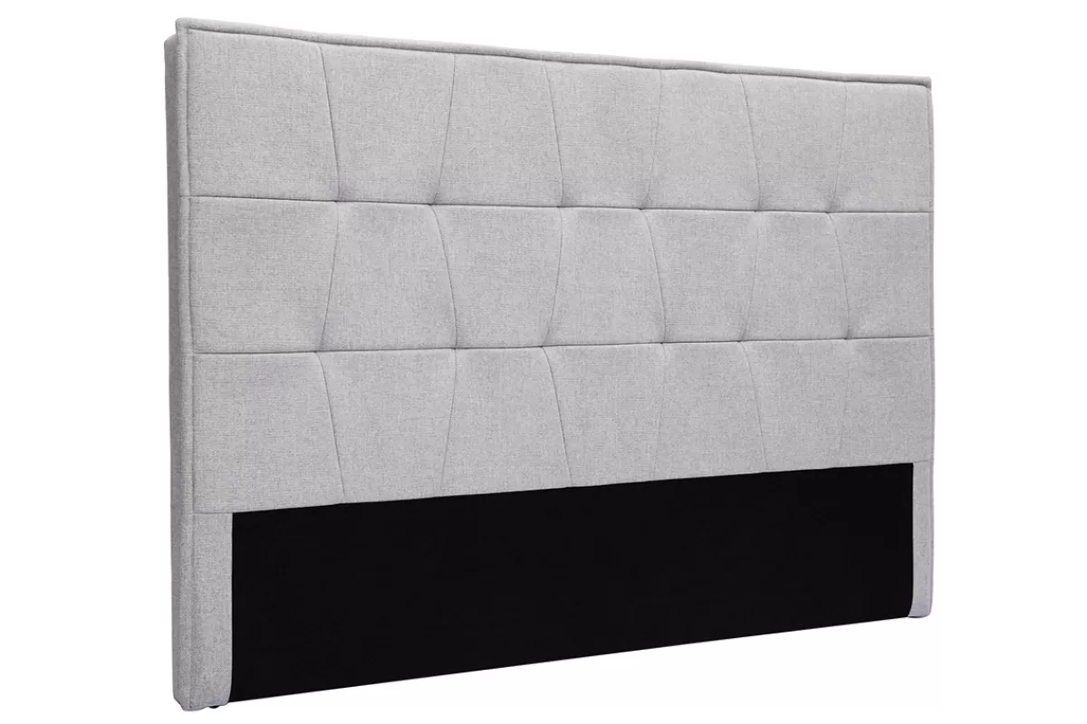 Miliboo Cabecera De Cama-Cabecero de cama de tela gris 170 cm SUKA