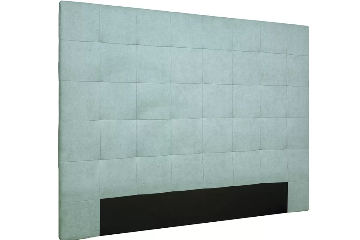Miliboo Cabecera De Cama-Cabecero en terciopelo verde agua 160 cm HALCIONA