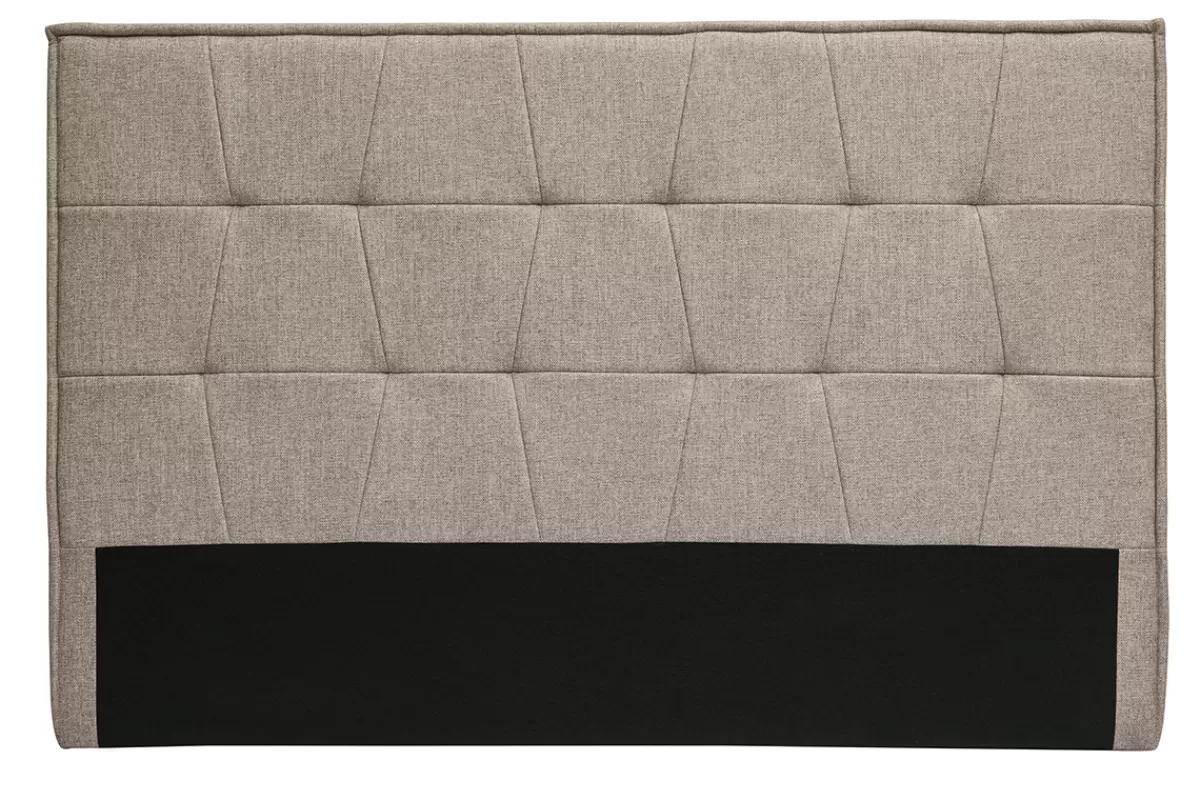 Miliboo Cabecera De Cama-Cabecero tapizado en tela topo L170 cm SUKA