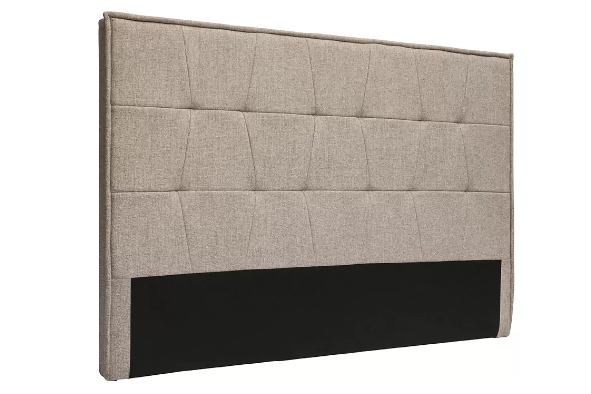 Miliboo Cabecera De Cama-Cabecero tapizado en tela topo L170 cm SUKA
