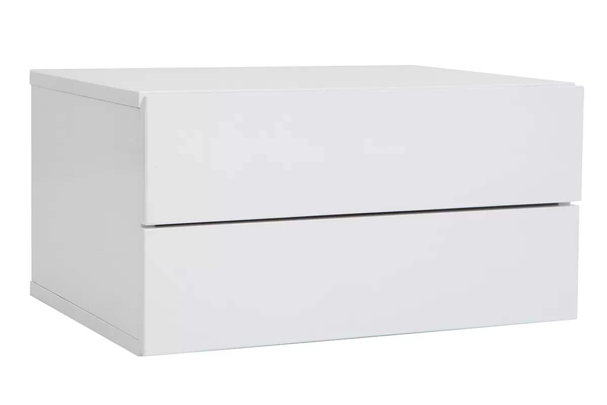 Miliboo Almacenaje Oficina-Cajonera diseño blanco 2 cajones MAX