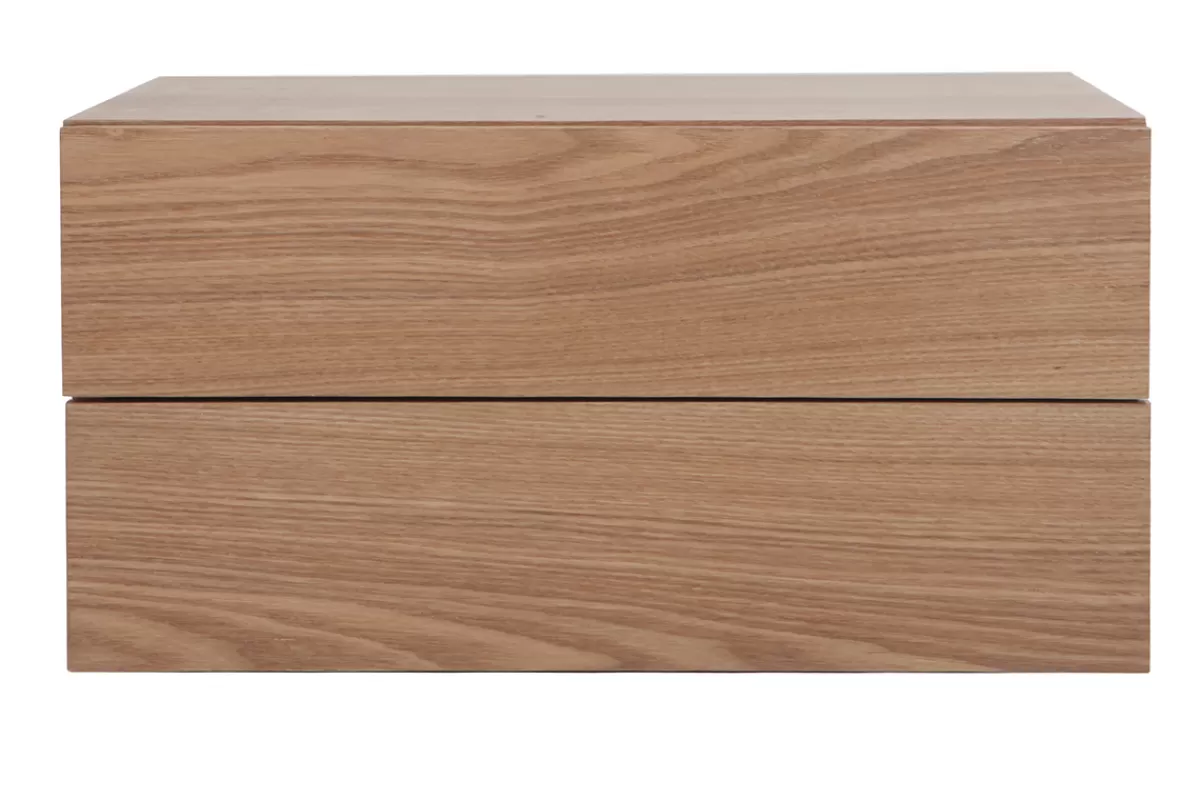 Miliboo Almacenaje Oficina-Cajonera diseño madera 2 cajones MAX