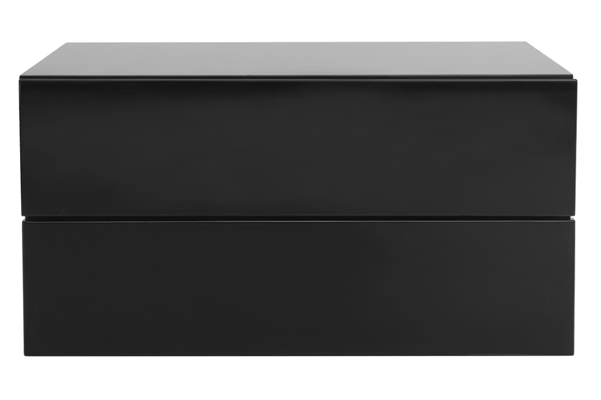 Miliboo Almacenaje Oficina-Cajonera diseño negro 2 cajones MAX