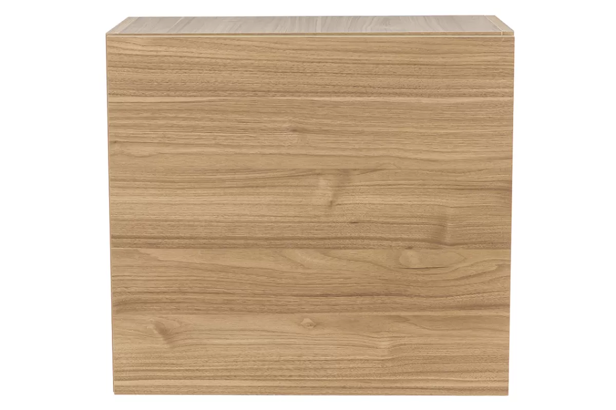 Miliboo Bibliotecas & Estanterías | Bibliotecas & Estanterías-Elemento de pared cuadrado acabado madera clara ETERNEL