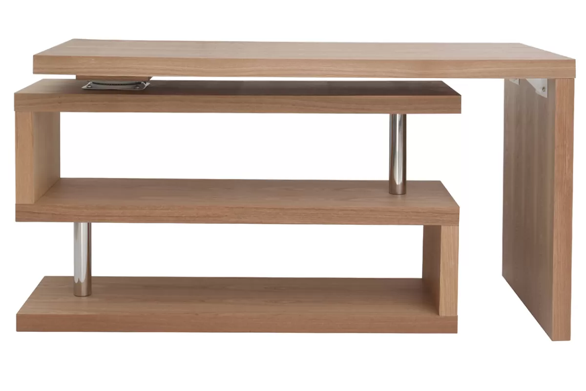 Miliboo Escritorio Design-Escritorio de diseño de madera MAX
