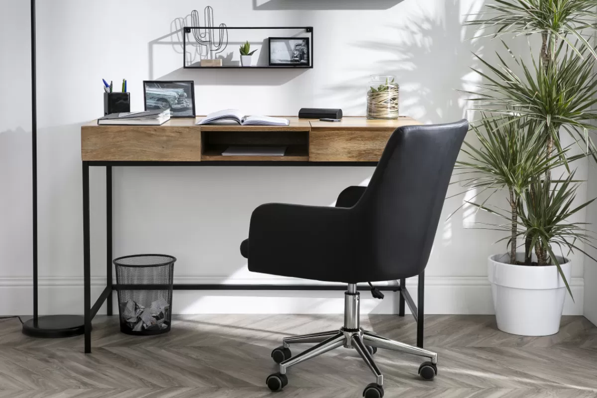 Miliboo Escritorio Design-Escritorio diseño industrial mango YPSTER