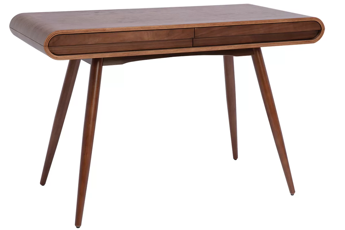 Miliboo Escritorio Design-Escritorio diseño nogal BJORG