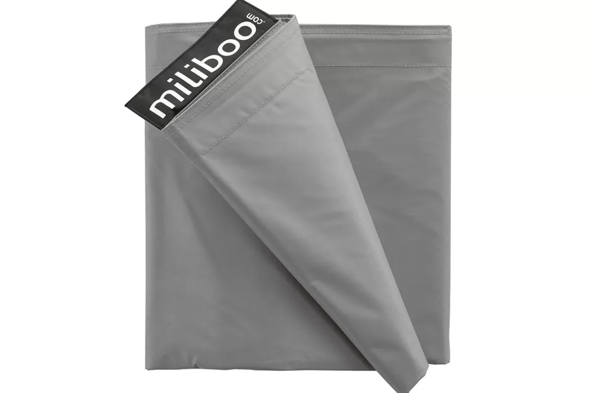 Miliboo Puffs / Reposapiés | Puffs / Reposapiés-Funda de puff gigante gris BIG MILIBAG