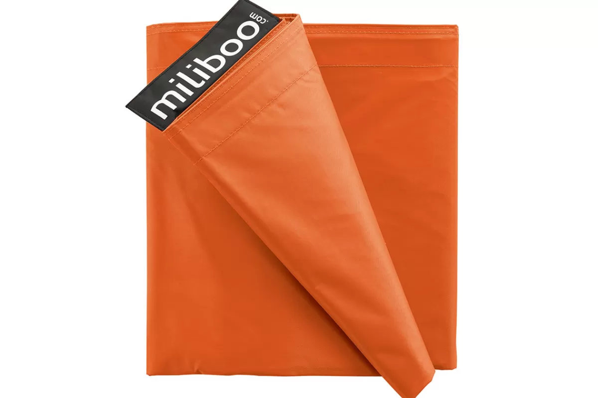 Miliboo Puffs / Reposapiés | Puffs / Reposapiés-Funda de puff gigante naranja BIG MILIBAG