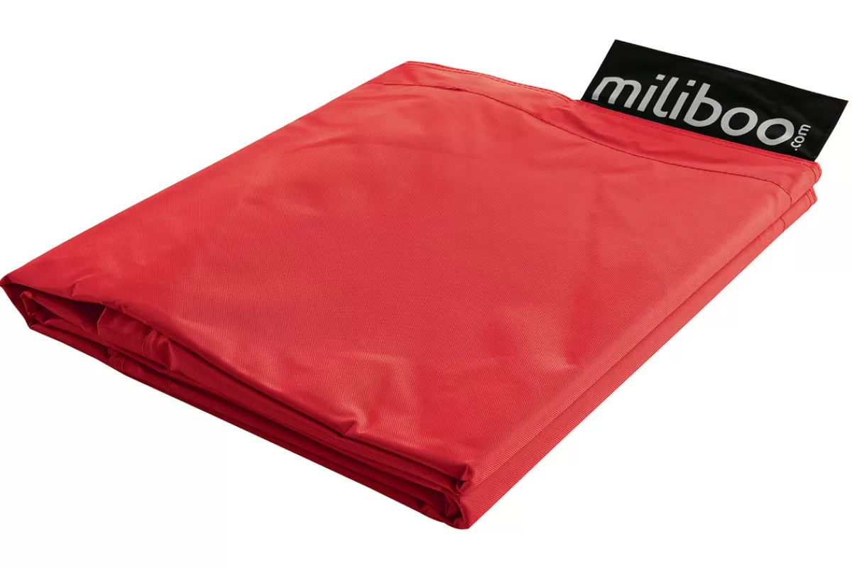 Miliboo Puffs / Reposapiés | Puffs / Reposapiés-Funda de puff gigante rojo BIG MILIBAG