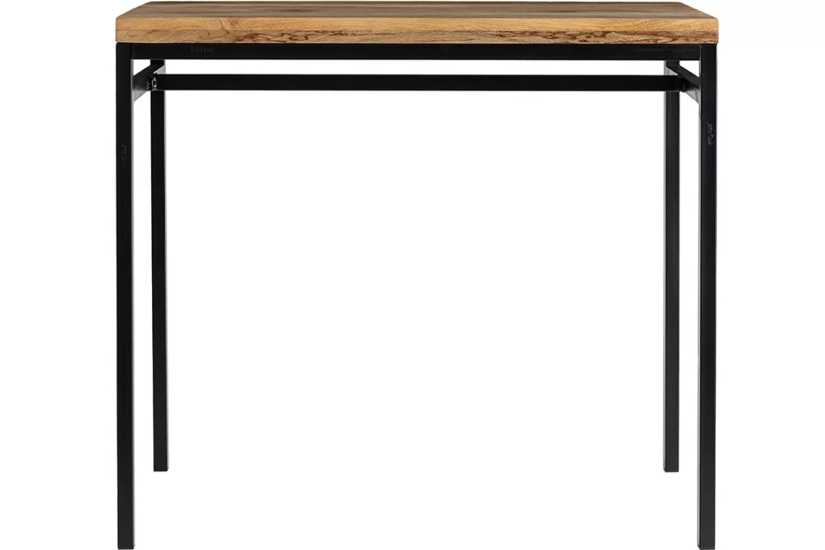 Miliboo Mesas Altas/de Bar-Mesa alta industrial en mango y metal negro YPSTER