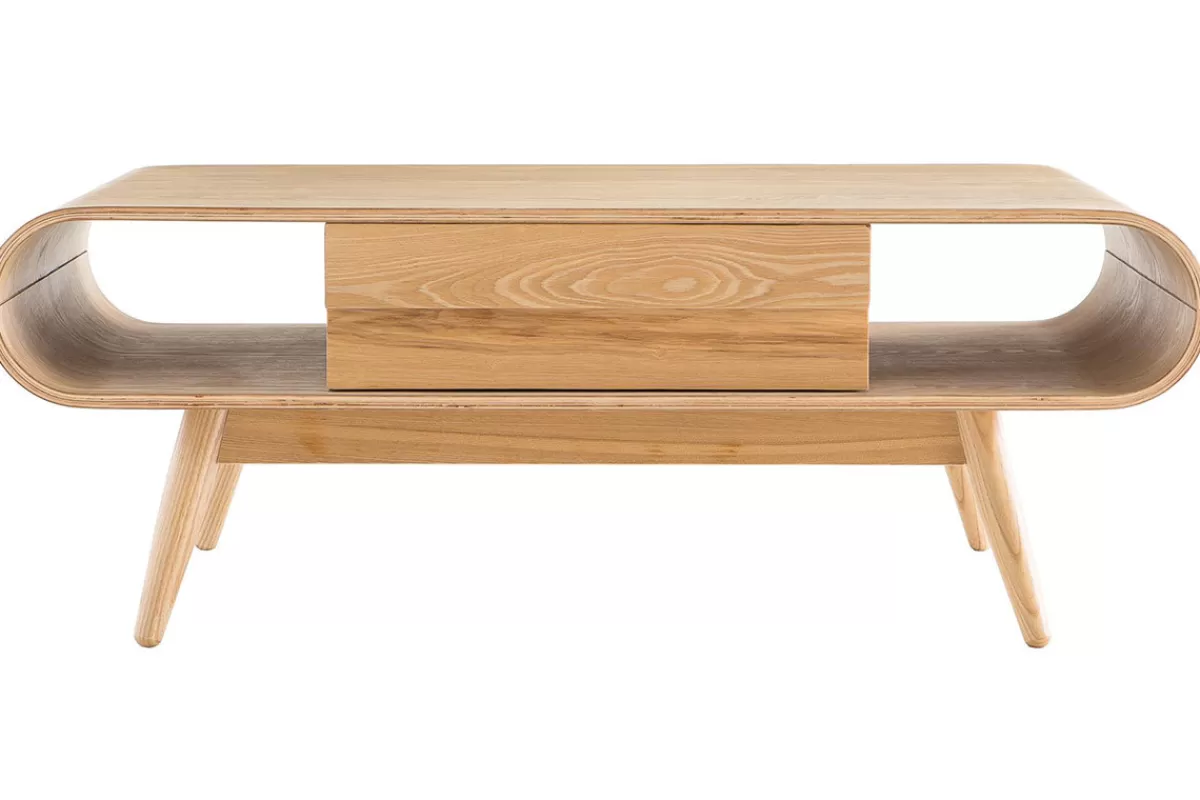 Miliboo Mesas De Salón-Mesa de centro escandinava madera natural BALTIK