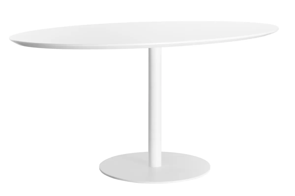 Miliboo Mesa De Comedor Fija-Mesa de comedor diseño blanco L170 HALIA