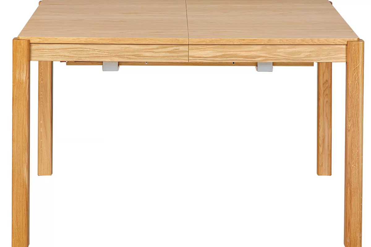 Miliboo Mesa De Comedor Fija | Mesa Extensible-Mesa de comedor extensible acabado roble L125-238 cm AGALI