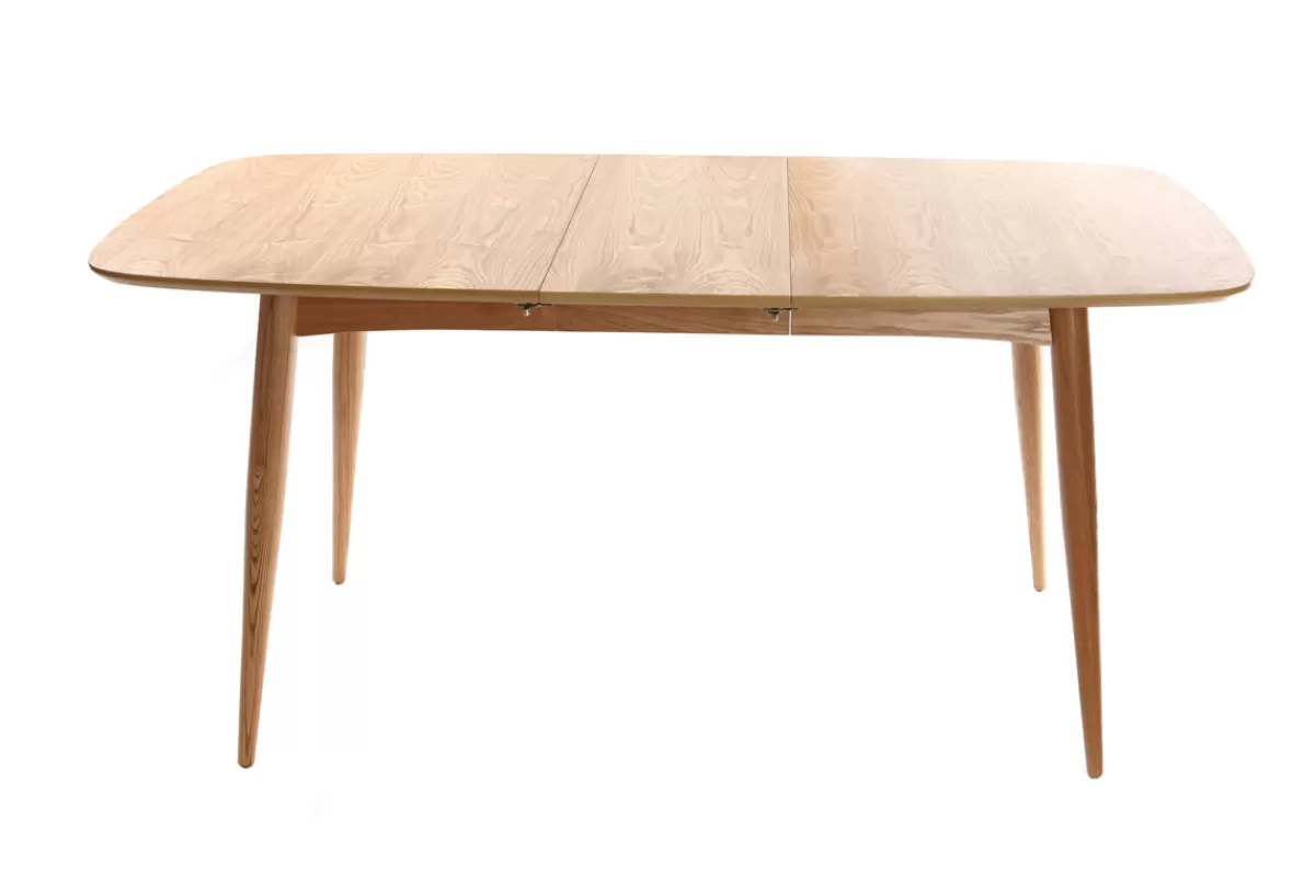 Miliboo Mesa De Comedor Fija | Mesa Extensible-Mesa de comedor extensible en fresno natural L130-160 NORDECO