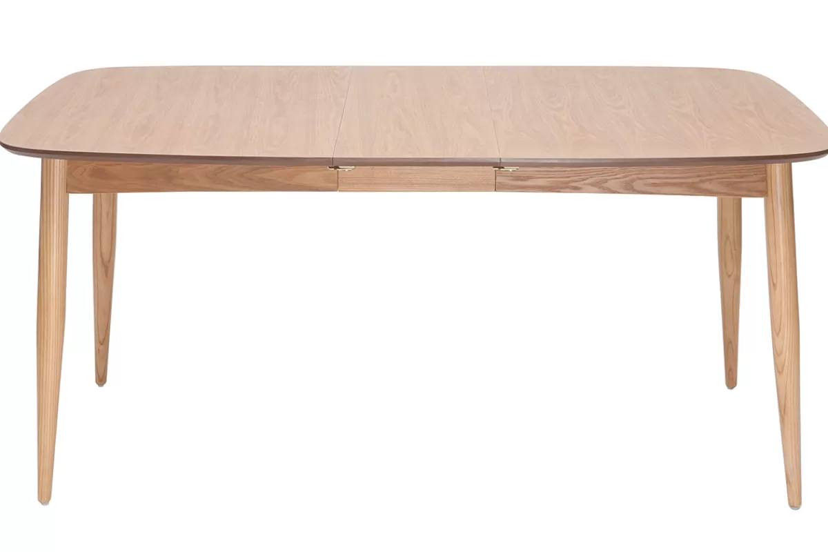 Miliboo Mesa De Comedor Fija | Mesa Extensible-Mesa de comedor extensible fresno L130-190 NORDECO