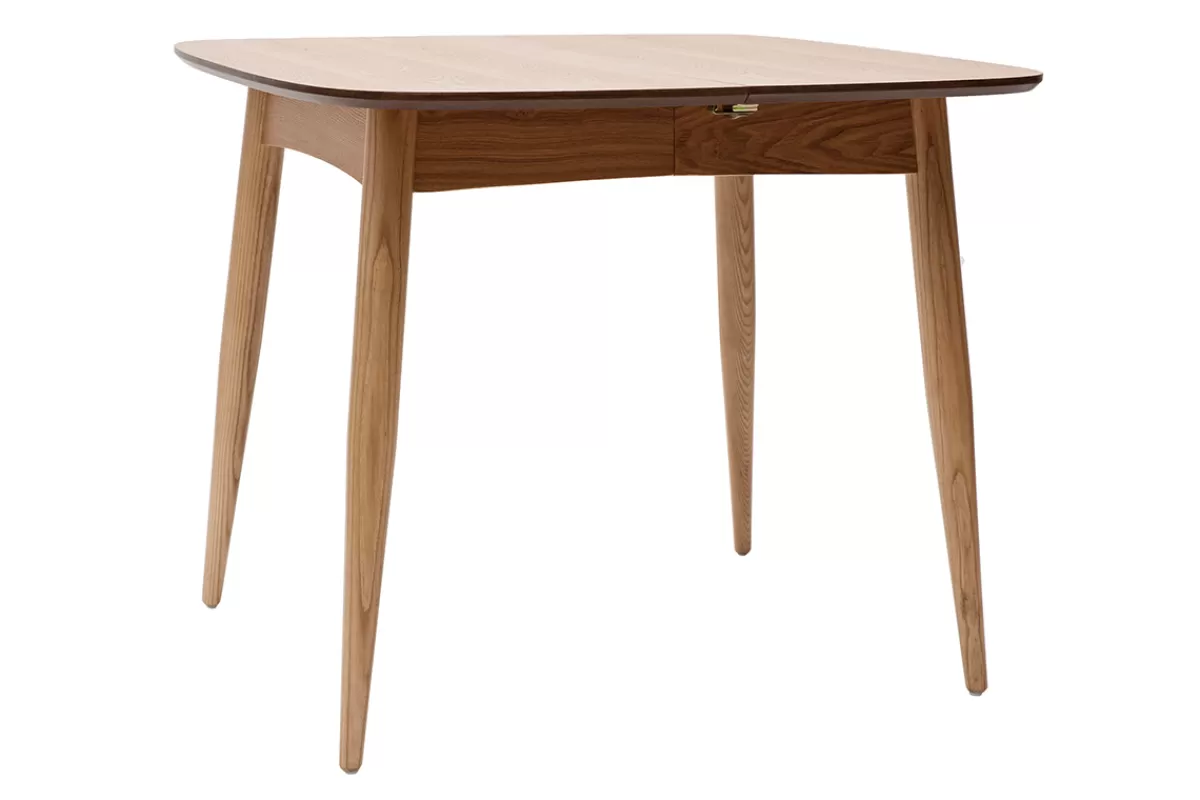 Miliboo Mesa De Comedor Fija | Mesa Extensible-Mesa de comedor extensible fresno natural L90-130 cm NORDECO