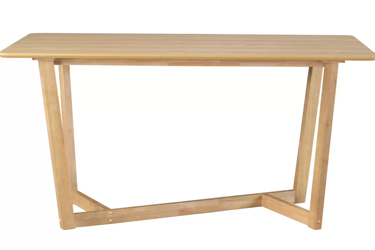 Miliboo Mesa De Comedor Fija-Mesa rectangular de diseño de madera clara 150 cm KOUK