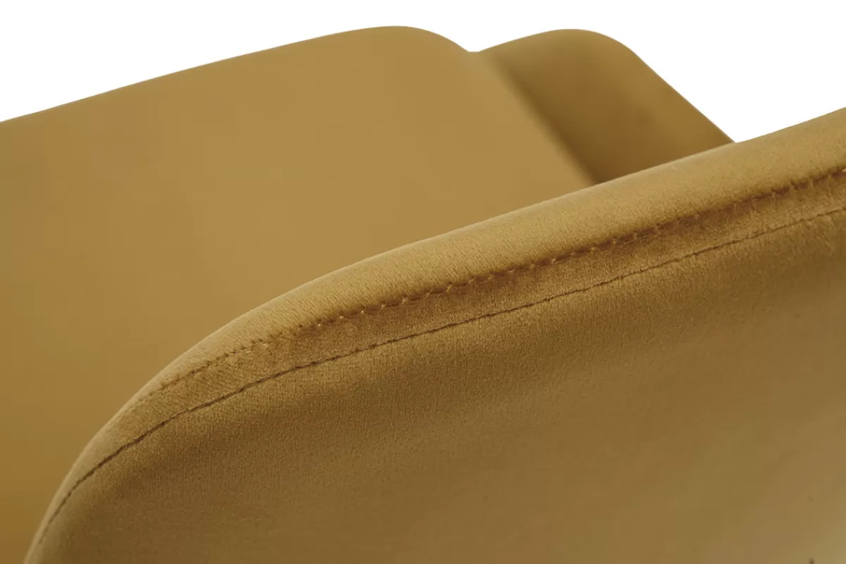 Miliboo Sillas Modernas-Set de 2 sillas de terciopelo color bronce HOLO