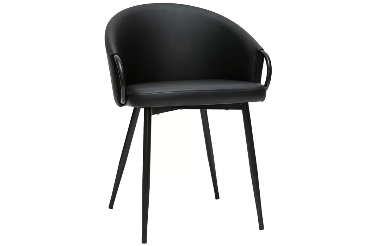 Miliboo Sillas Modernas-Silla moderna negra PRECIO