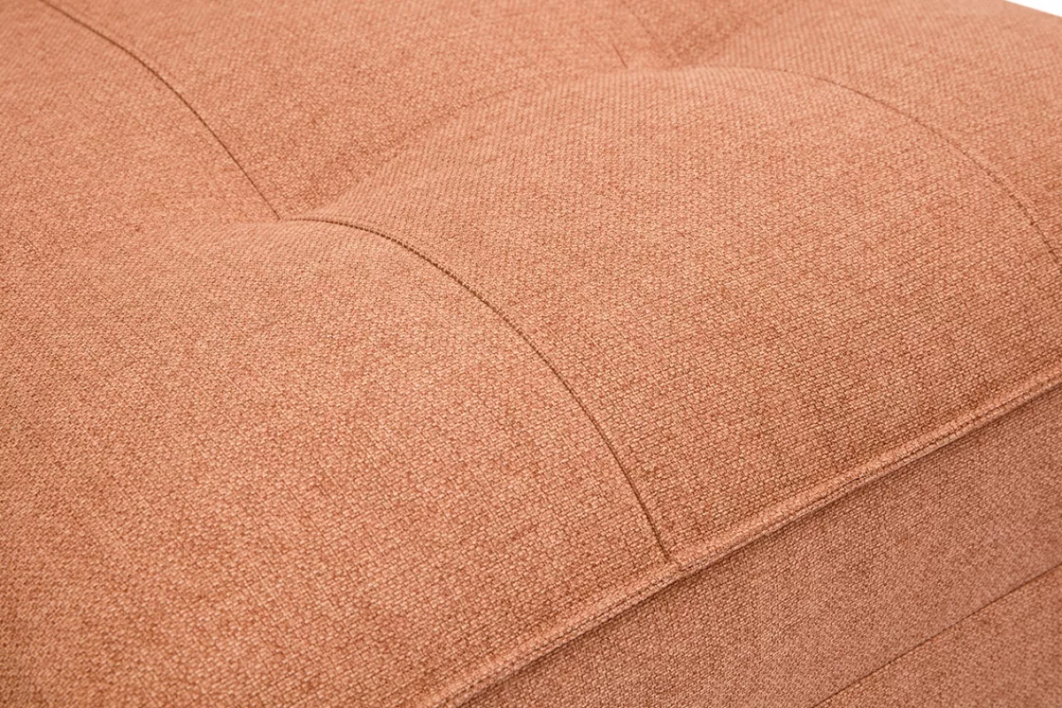 Miliboo Sillones Cama | Cama Para Niños-Sillón cama de 1 plaza de tela terracota SALLY