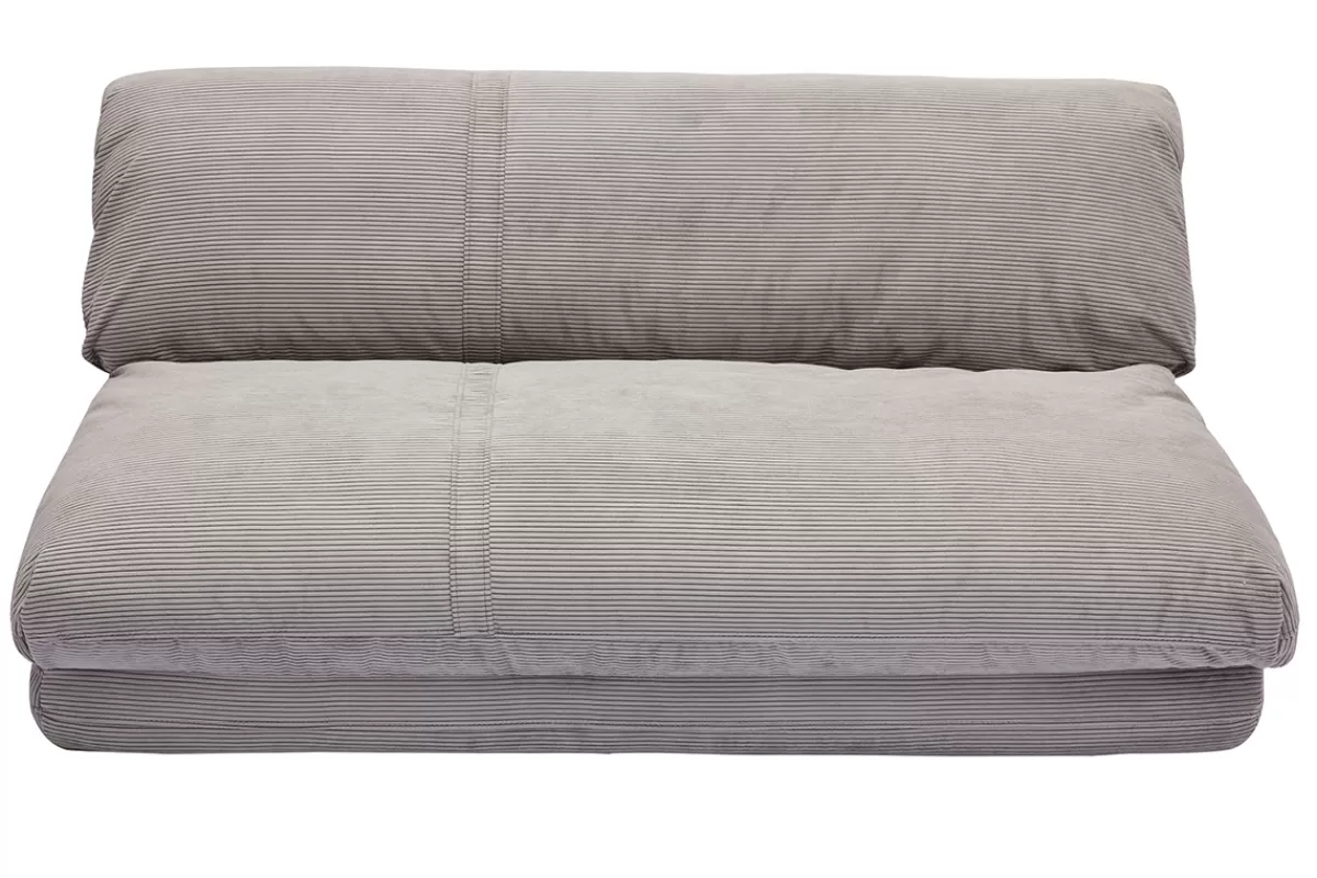 Miliboo Sillones Cama-Sillón cama de 2 plazas de pana gris claro SPENCER