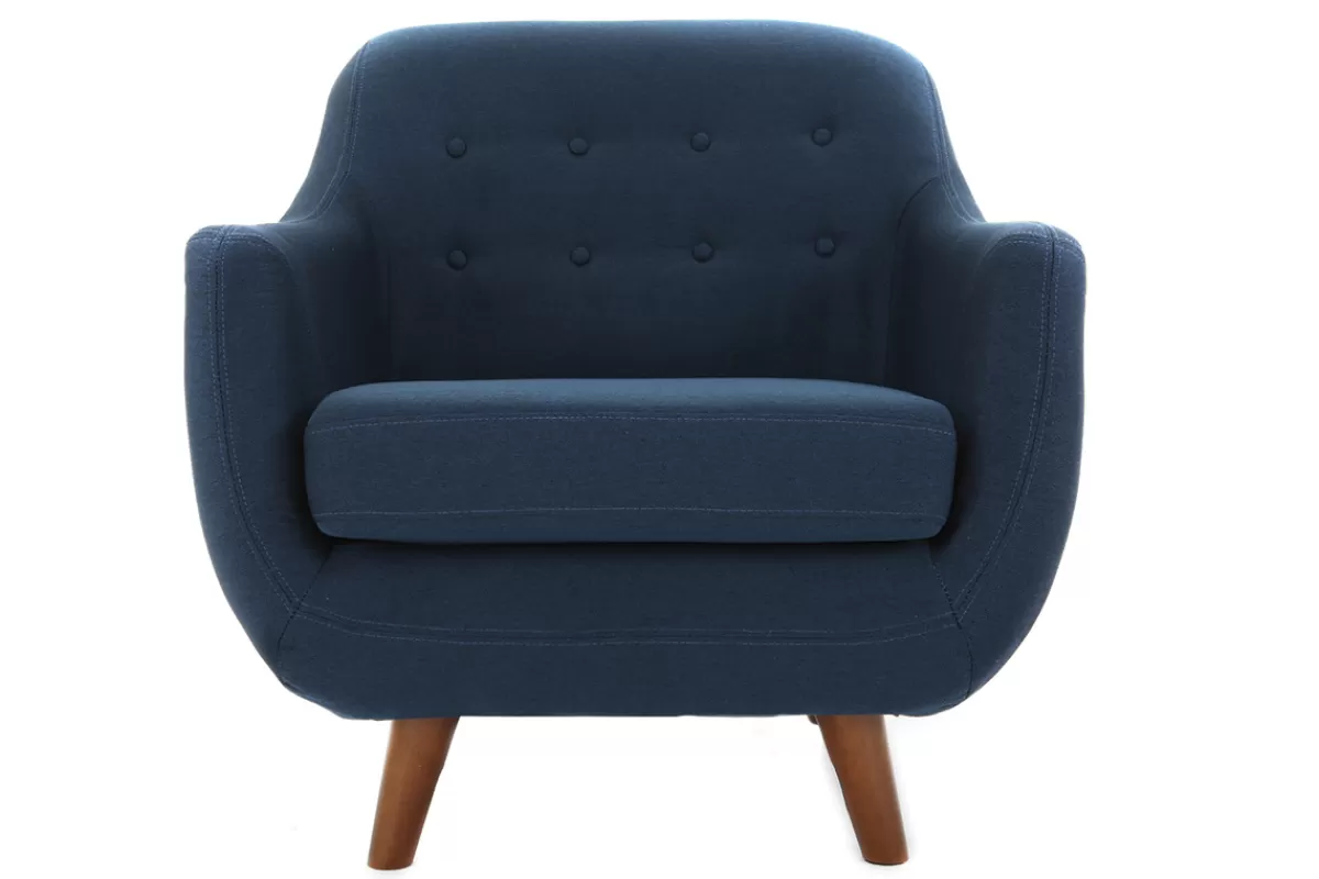 Miliboo Sillones | Sillón-Sillón diseño azul YNOK