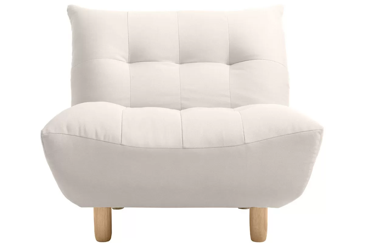 Miliboo Sillones | Sillón-Sillón diseño escandinavo natural YUMI
