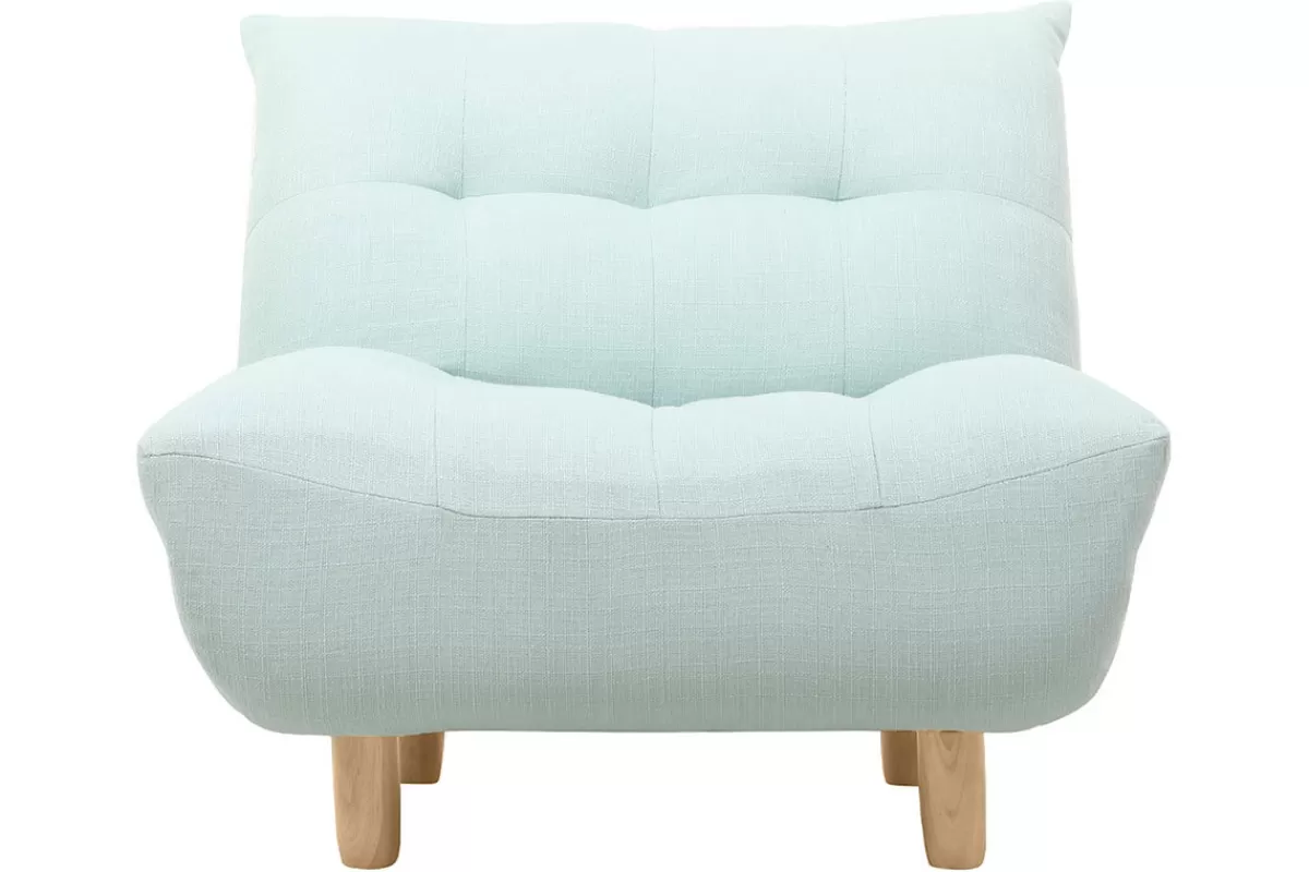Miliboo Sillones | Sillón-Sillón diseño escandinavo verde agua YUMI