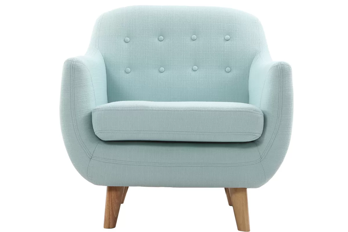 Miliboo Sillones | Sillón-Sillón escandinavo verde menta YNOK