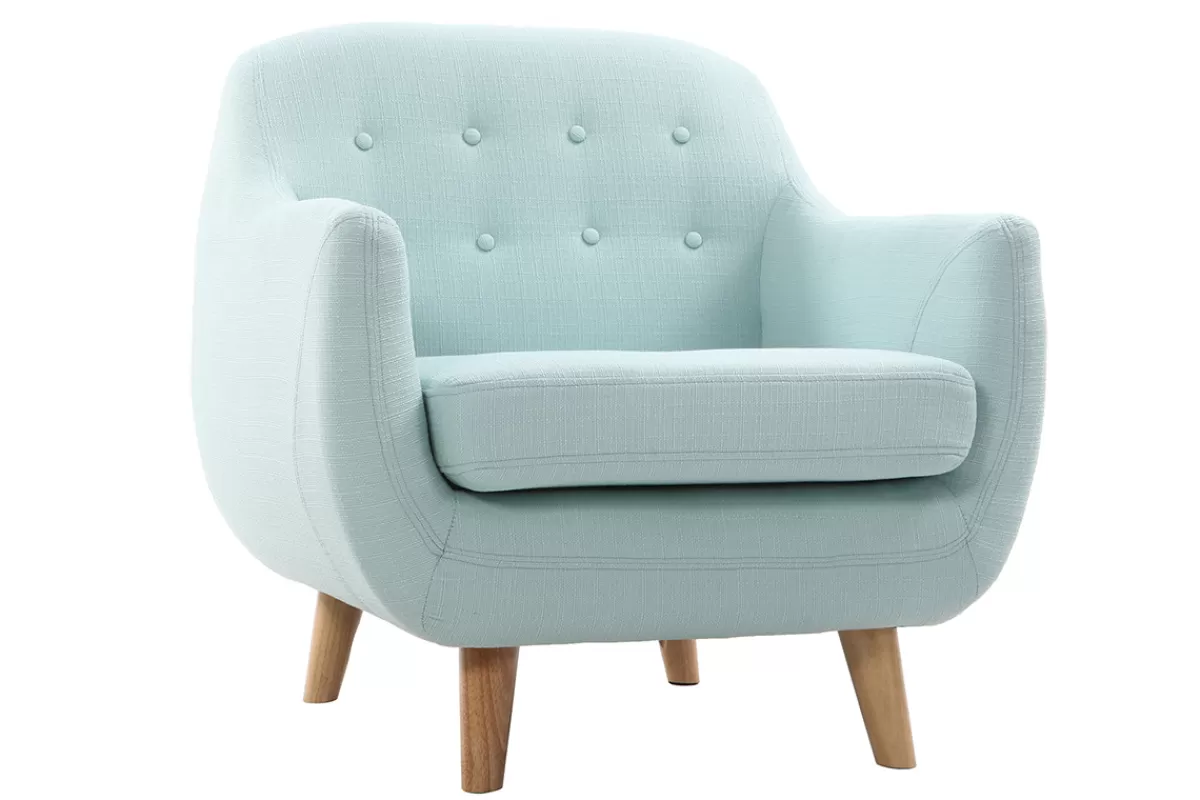 Miliboo Sillones | Sillón-Sillón escandinavo verde menta YNOK