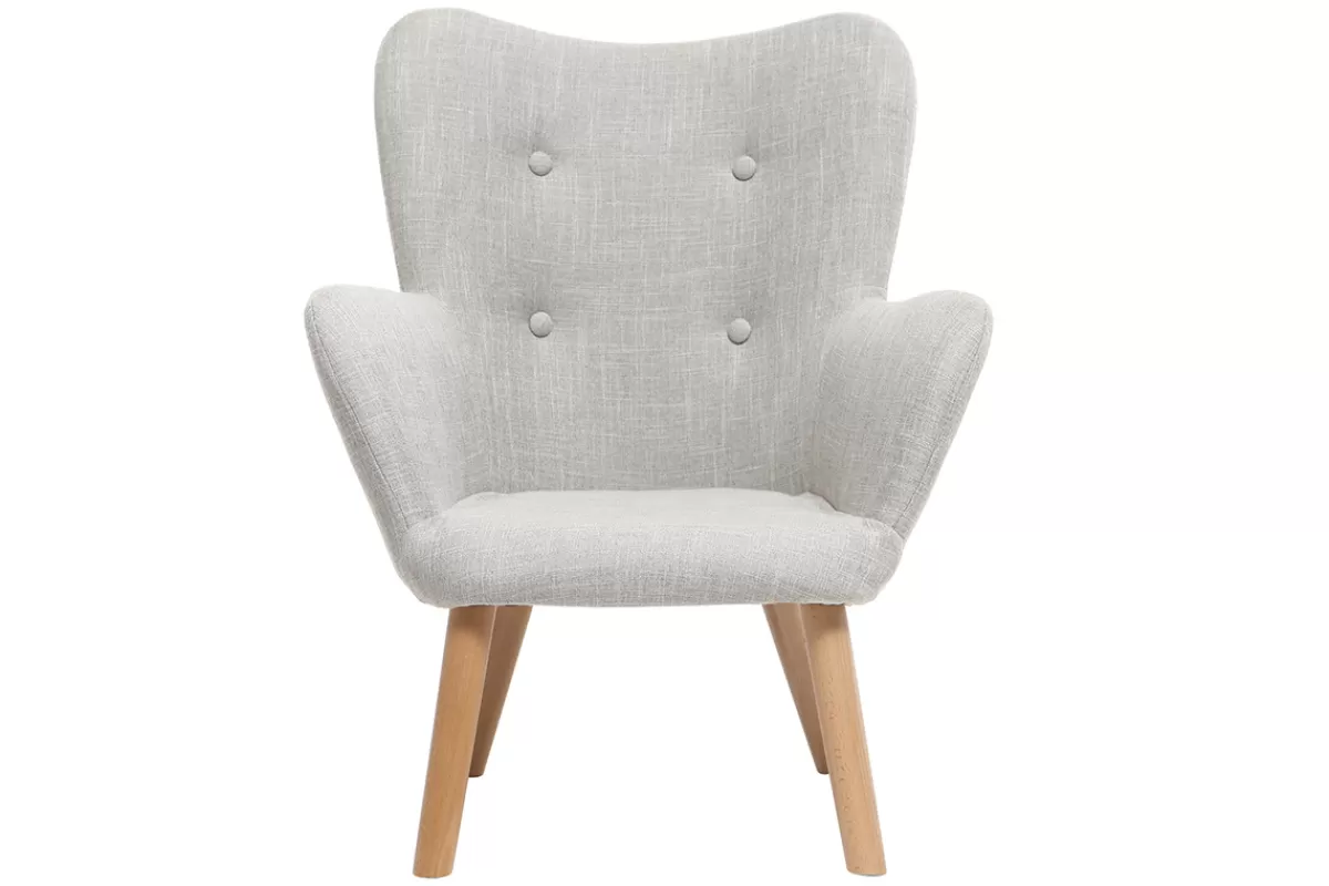 Miliboo Sillón Niño-Sillón infantil gris BABY BRISTOL