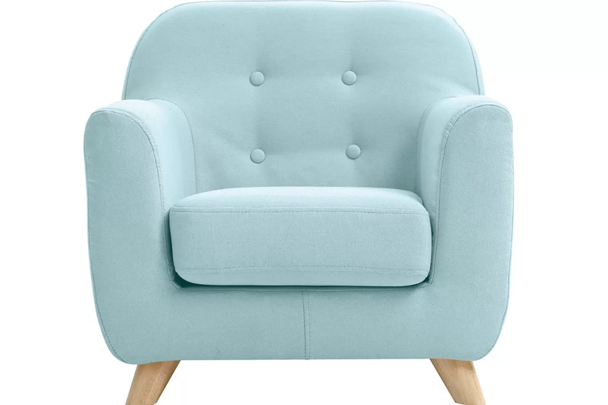 Miliboo Sillón Niño-Sillón infantil nórdico verde menta NORKID