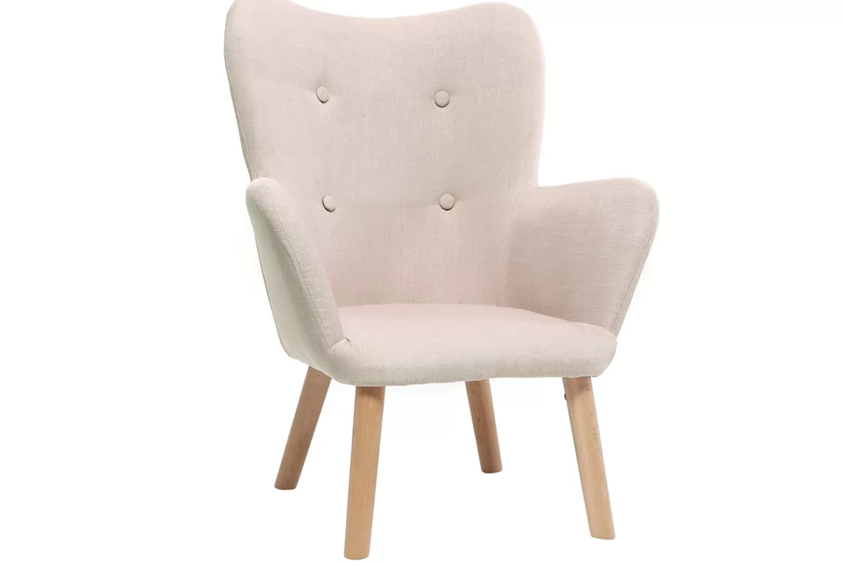 Miliboo Sillón Niño-Sillón infantil rosa BABY BRISTOL