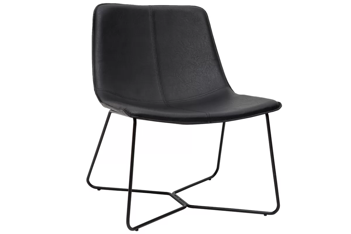 Miliboo Sillones | Sillón-Sillón negro SANTI