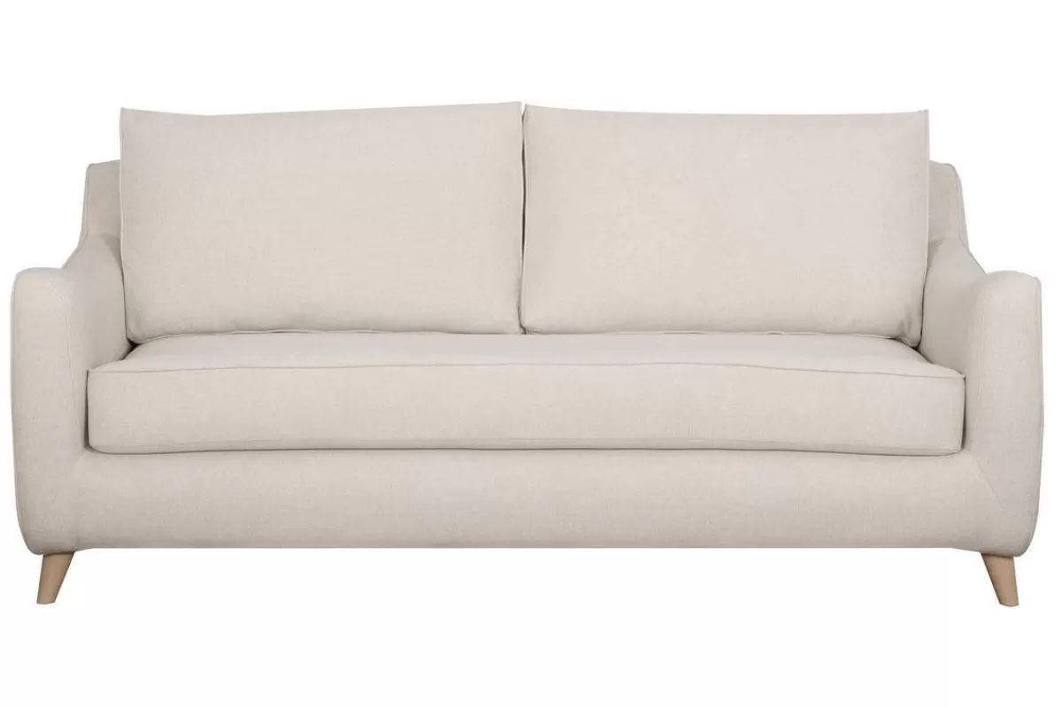 Miliboo Sofá Cama-Sofá cama nórdico 3 plazas beige VENDOME