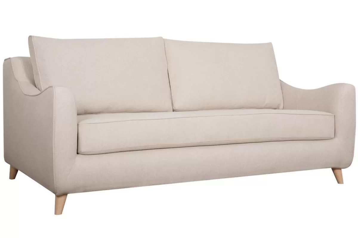 Miliboo Sofá Cama-Sofá cama nórdico 3 plazas beige VENDOME