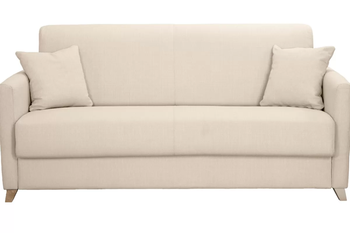 Miliboo Sofá Cama-Sofá convertible 3 plazas nórdico beige SKANDY