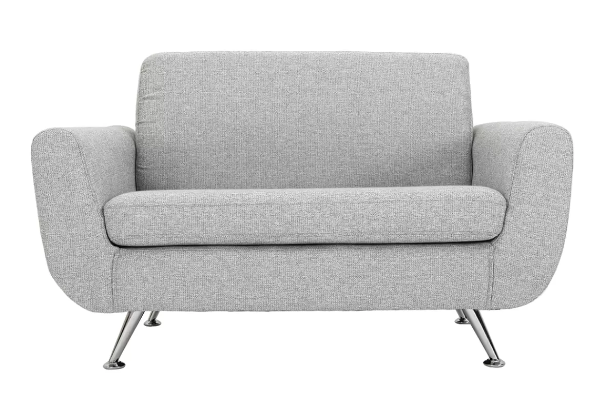Miliboo Sofá De Diseño-Sofá de diseño 2 plazas gris PURE