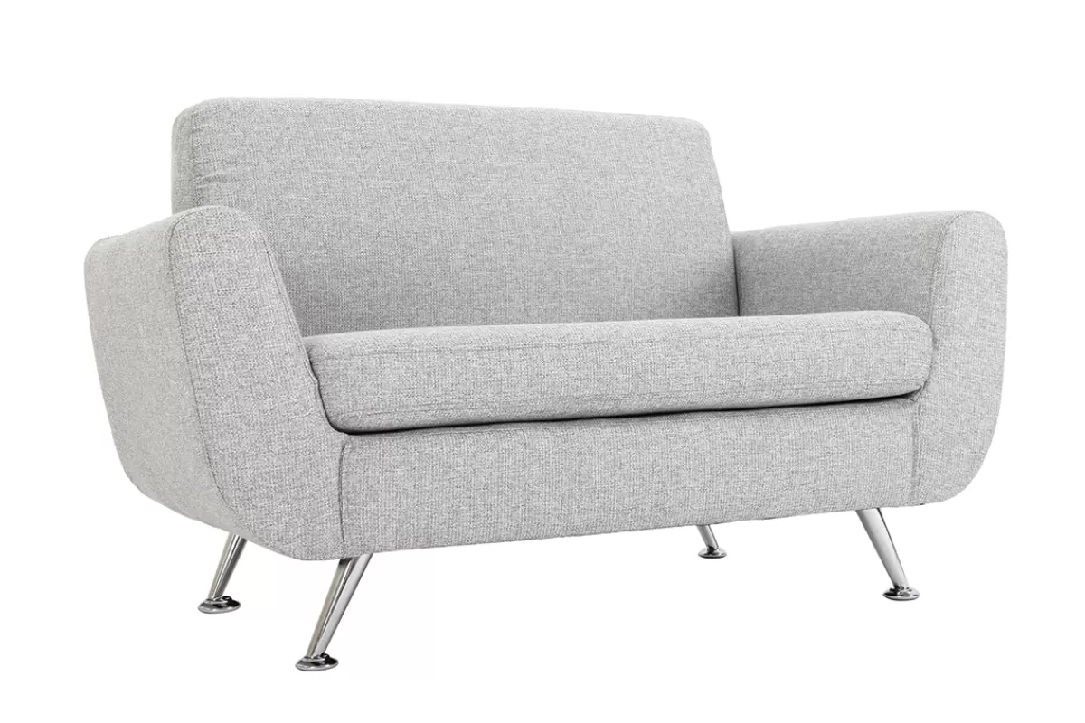 Miliboo Sofá De Diseño-Sofá de diseño 2 plazas gris PURE