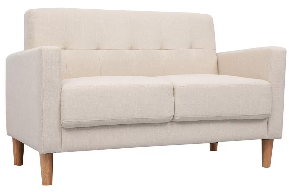 Miliboo Sofá De Diseño-Sofá diseño 2 plazas beige MOON
